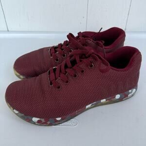 NOBULL Aspire Sneakers Red Unisex Mens size 7 Womens size 8.5